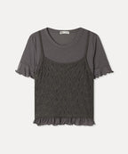 MIXXO MIXXO T-Shirt Lace Bustier C