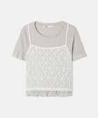 MIXXO MIXXO T-Shirt Lace Bustier C