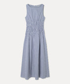 MIXXO MIXXO Midi Dress Check Banding