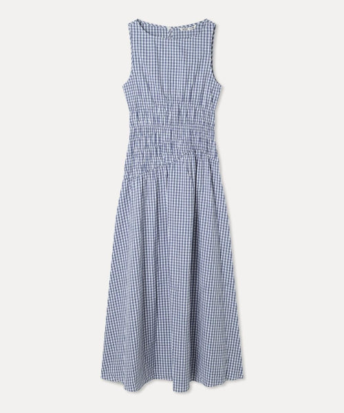 MIXXO MIXXO Midi Dress Check Banding