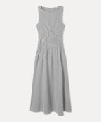 MIXXO MIXXO Midi Dress Check Banding