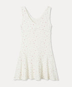 MIXXO MIXXO V-neck ribbon mini dress