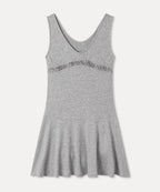 MIXXO MIXXO V-neck ribbon mini dress