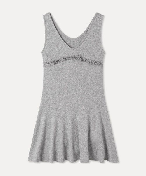 MIXXO MIXXO V-neck ribbon mini dress