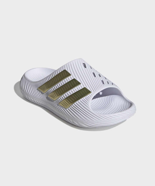 ADIDAS ADIDAS Pure Chill Slide - White: Gold Metallic