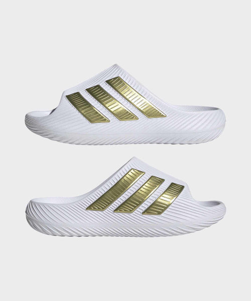 ADIDAS ADIDAS Pure Chill Slide - White: Gold Metallic