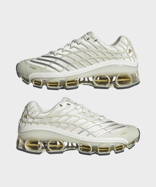 ADIDAS ADIDAS Mega Ride F50 Sneakers - White: Gold Metallic