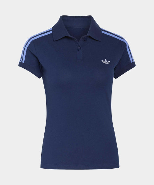 ADIDAS ADIDAS 3-Stripe Polo - Night Indigo: Blue