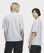 ADIDAS ADIDAS T-Shirt Yarn Dyed - White:Green