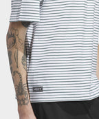 ADIDAS ADIDAS T-Shirt Yarn Dyed - White:Green