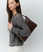 MUSINSA STANDARD WOMAN MUSINSA STANDARD WOMAN Women's Buckle Slouchy Shoulder Bag