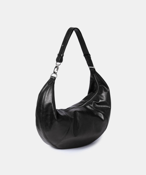 MUSINSA STANDARD WOMAN MUSINSA STANDARD WOMAN Crescent Hobo Bag Black