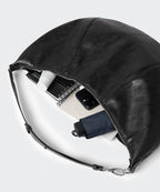 MUSINSA STANDARD WOMAN MUSINSA STANDARD WOMAN Crescent Hobo Bag Black