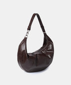 MUSINSA STANDARD WOMAN MUSINSA STANDARD WOMAN Crescent Hobo Bag Dark Brown
