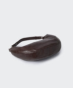 MUSINSA STANDARD WOMAN MUSINSA STANDARD WOMAN Crescent Hobo Bag Dark Brown