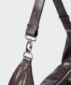 MUSINSA STANDARD WOMAN MUSINSA STANDARD WOMAN Crescent Hobo Bag Dark Brown