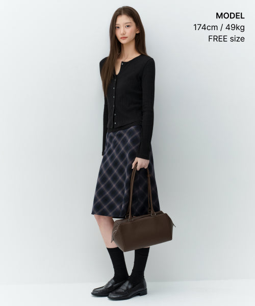 MUSINSA STANDARD WOMAN MUSINSA STANDARD WOMAN Women's Shoulder Bag Dark Brown