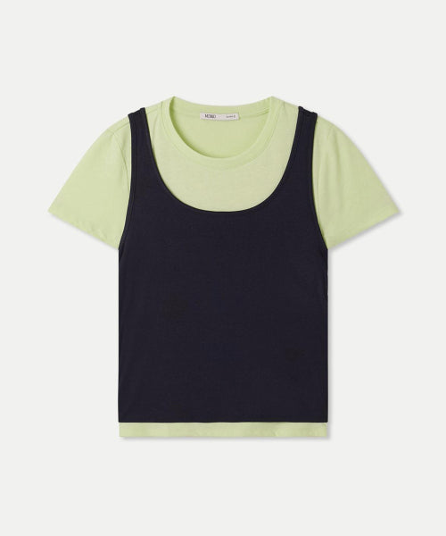 MIXXO MIXXO T-Shirt Layered Short Sleeve
