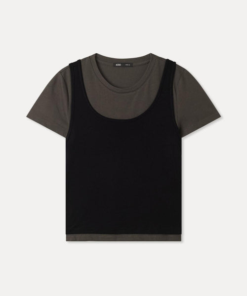 MIXXO MIXXO T-Shirt Layered Short Sleeve