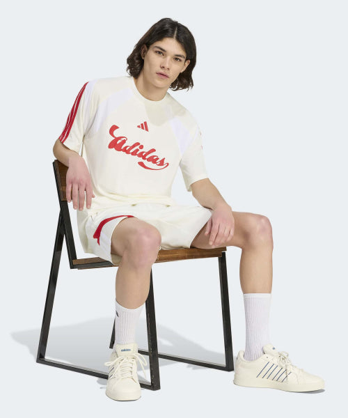 ADIDAS ADIDAS T-Shirt House of Tyrone Nation Pack - White