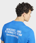 ADIDAS ADIDAS T-Shirt Mercedes AMG F1 Team Bluebird:White