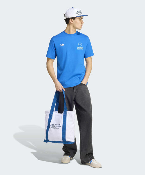 ADIDAS ADIDAS T-Shirt Mercedes AMG F1 Team Bluebird:White