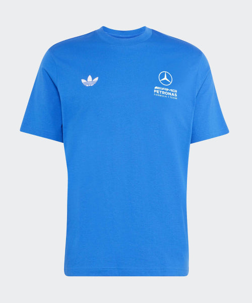 ADIDAS ADIDAS T-Shirt Mercedes AMG F1 Team Bluebird:White