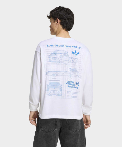 ADIDAS ADIDAS T-Shirt Mercedes AMG F1 Team Blue Wonder