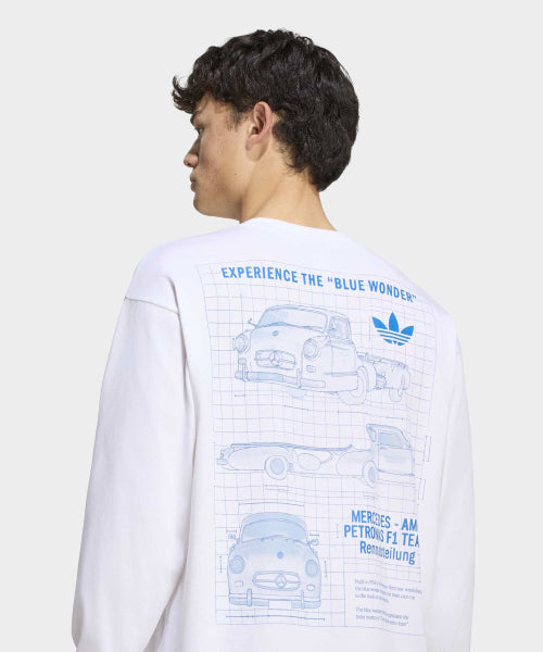 ADIDAS ADIDAS T-Shirt Mercedes AMG F1 Team Blue Wonder