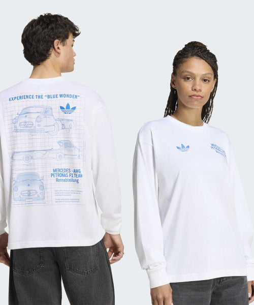 ADIDAS ADIDAS T-Shirt Mercedes AMG F1 Team Blue Wonder
