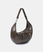 MUSINSA STANDARD WOMAN MUSINSA STANDARD WOMAN Crescent Hobo Bag Khaki Gray