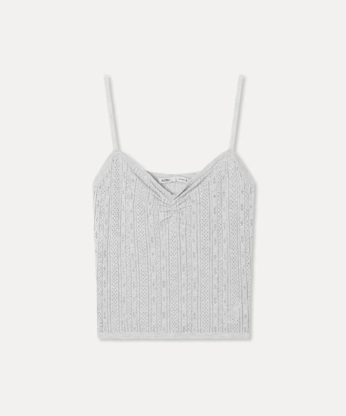 MIXXO MIXXO Crochet Tank Top Knit