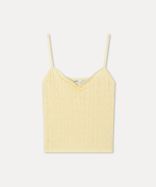 MIXXO MIXXO Crochet Tank Top Knit