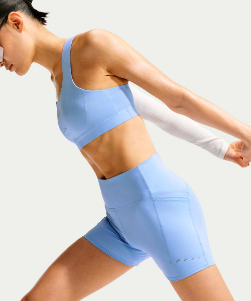NIKE NIKE Swift High Waist Running Shorts - Aluminum