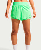 NIKE NIKE Running Shorts Mid-Rise 2-in-1 Women - Illusion Green