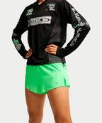 NIKE NIKE Running Shorts Mid-Rise 2-in-1 Women - Illusion Green