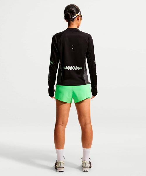 NIKE NIKE Running Shorts Mid-Rise 2-in-1 Women - Illusion Green