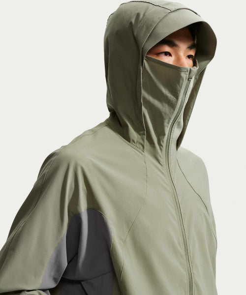 NIKE NIKE Tech Helios Long Sleeve Shell M - Light Army