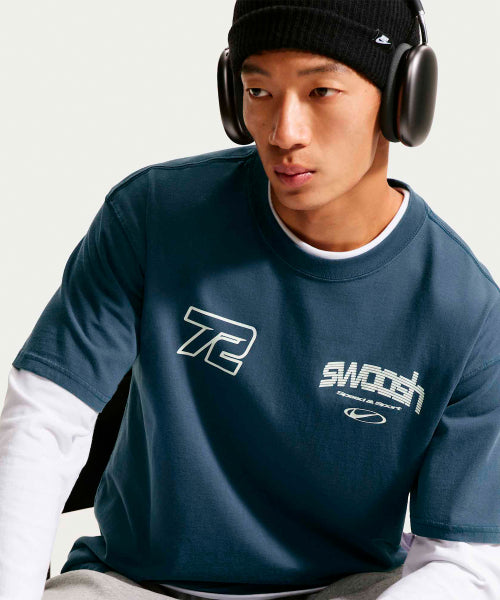 NIKE NIKE T-Shirt M - Thunder Blue