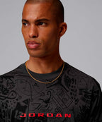 NIKE Nike T-Shirt M - Black: University Red
