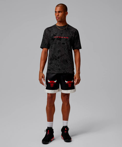 NIKE Nike T-Shirt M - Black: University Red