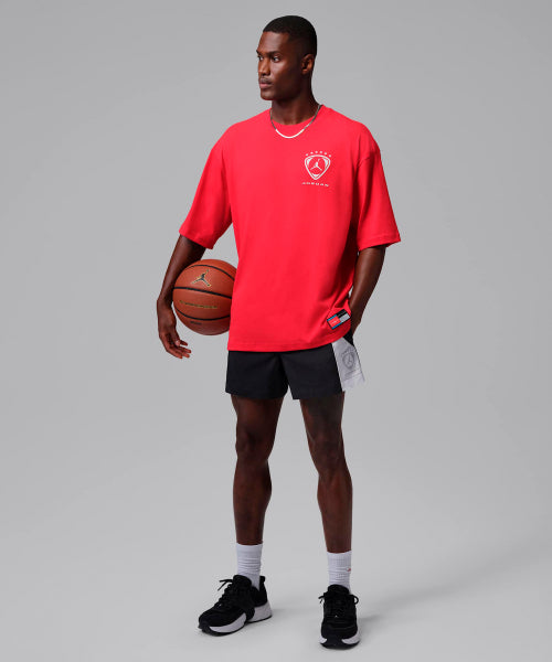 NIKE Nike T-Shirt M - University Red:White