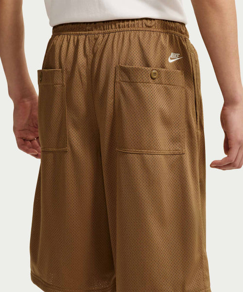 NIKE NIKE Sportswear Club Mesh Shorts M - Ale Brown:Light Orewood Brown