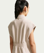 NIKE NIKE T-Shirt Full Zip Tunic - Cream II