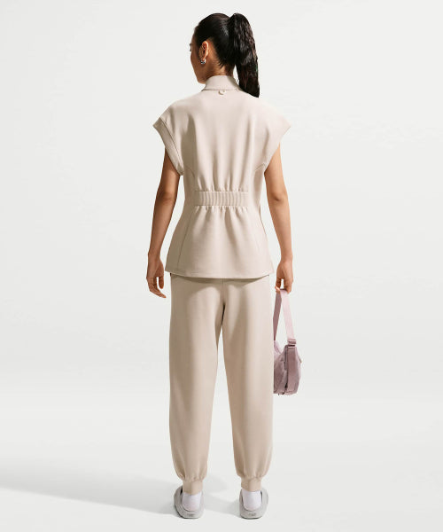NIKE NIKE T-Shirt Full Zip Tunic - Cream II
