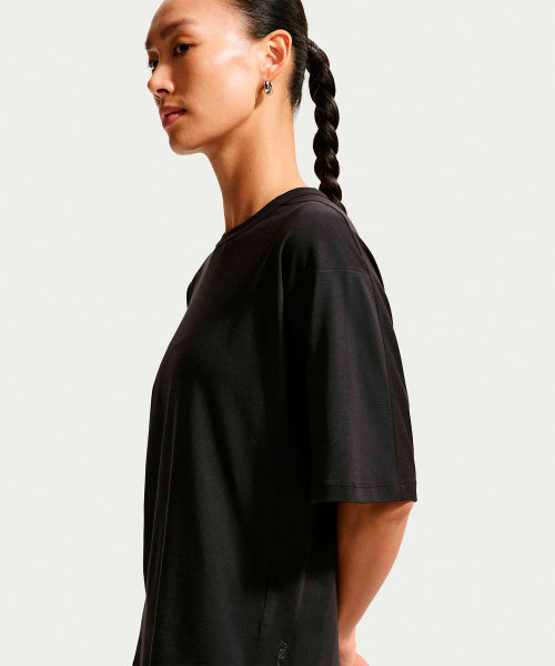 NIKE NIKE T-Shirt Women - Black: Dark Smoke Gray