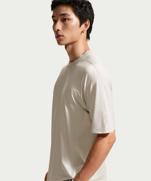 NIKE NIKE T-Shirt Light Ore Wood Brown M
