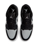 NIKE NIKE Air Jordan 1 Low M - Black:Light Smoke Gray:White