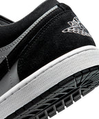 NIKE NIKE Air Jordan 1 Low M - Black:Light Smoke Gray:White