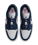 NIKE NIKE Sneakers Air Jordan 1 Low M - Obsidian:Grey Fog:Pink Foam